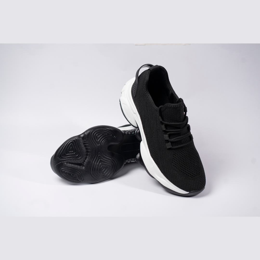 Tênis Casual Ícaro - Aumenta Altura 7cm - Preto - Masculino