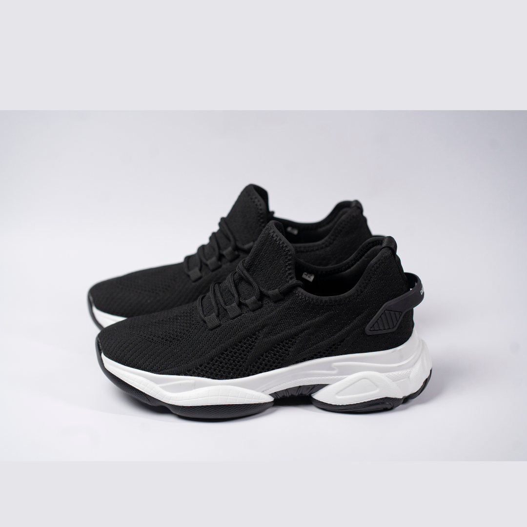 Tênis Casual Ícaro - Aumenta Altura 7cm - Preto - Masculino
