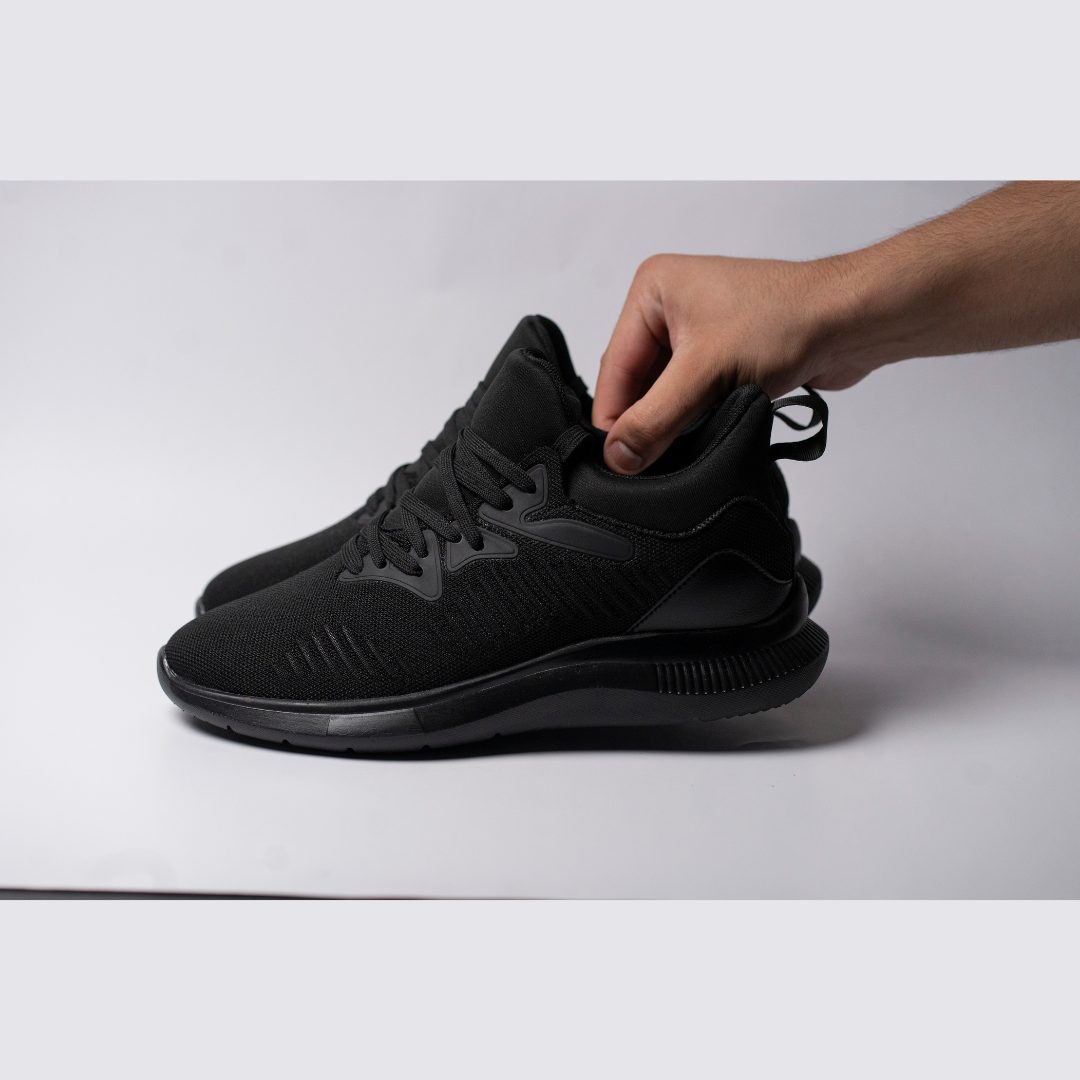 Tênis Casual Eclipse - Aumenta Altura 7cm - Preto - Masculino